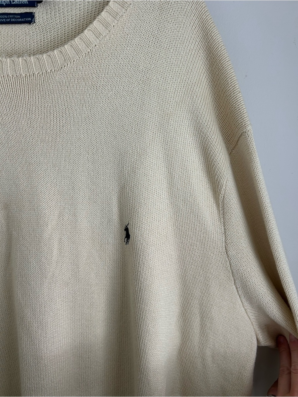 Vintage Polo by Ralph Lauren Crew Neck Sweater - Picture 2 of 6